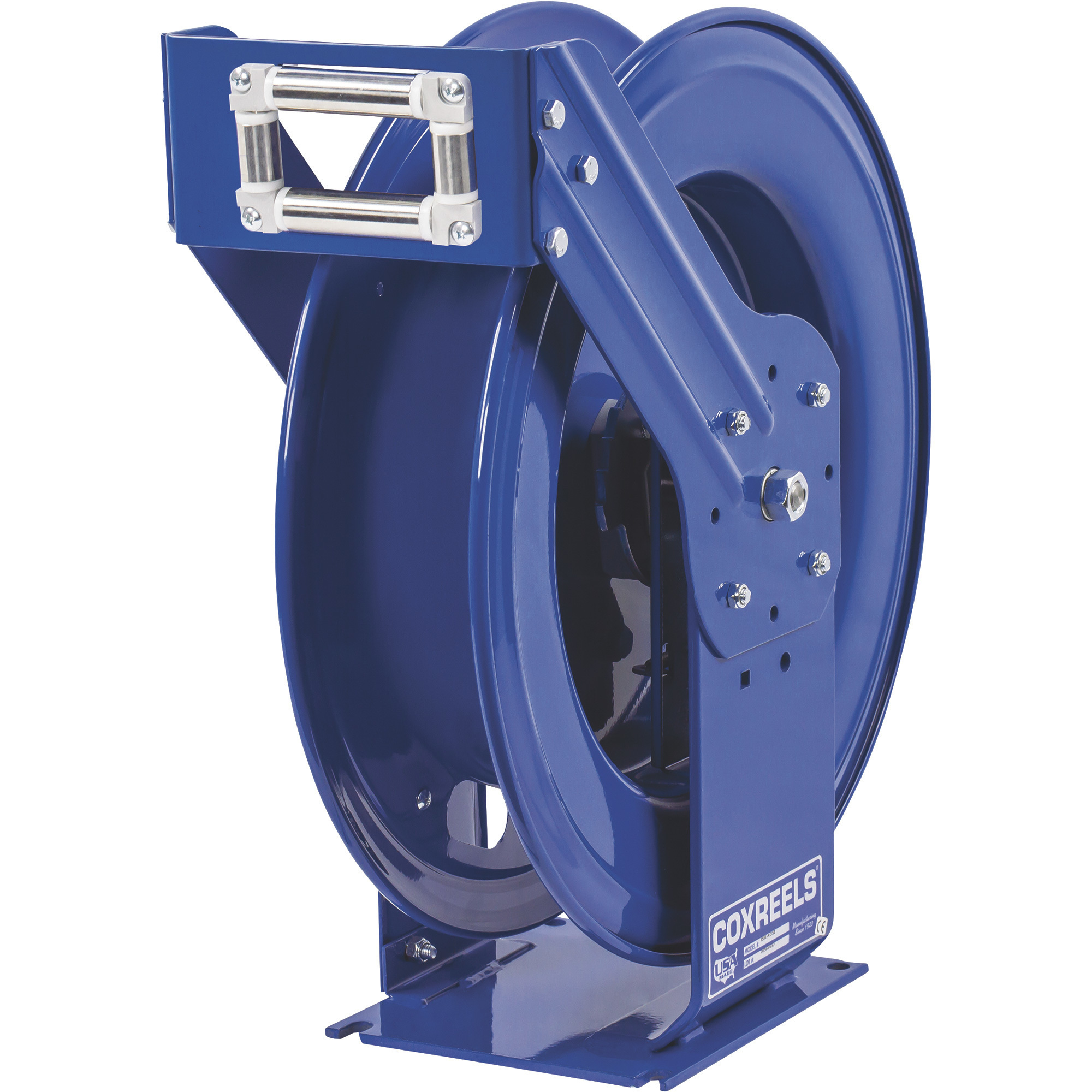 Coxreels Retractable Fuel Hose Reel, 1in. x 35ft. Hose, Model# TSHL-N-635-BXN